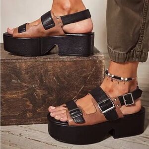 Free People-Follow Your Path Platform Sandals
